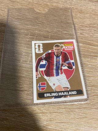 Cromo Erling Haaland Panini Extra Sticker