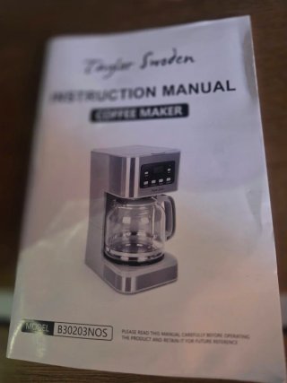 Cafetera Taylor Swoden
