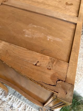 Escritorio vintage de madera