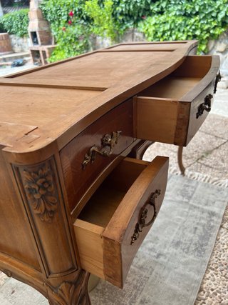 Escritorio vintage de madera