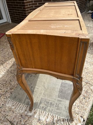 Escritorio vintage de madera