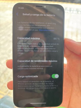 iPhone XS 256GB Blanco 89% Batería