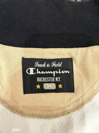 Felpa Champion zip bianca M