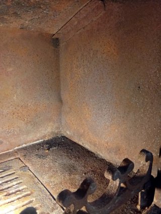 Estufa de metal