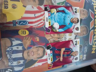 Cartas Fútbol Panini Adrenalyn XL 2025-26