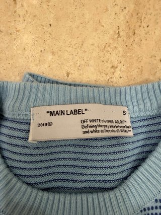 Jersey Off-White Blu