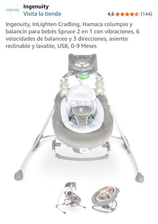 Columpio Eléctrico para Bebé