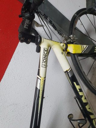 Bicicleta Carretera Giant TCR Negra/Amarilla