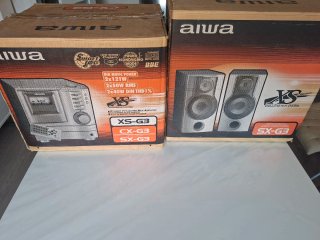 Aiwa XS-G3 CX-G3 SX-G3 Equipo de Sonido y pletina
