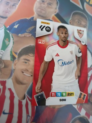 Carta Fútbol Panini XL Sow