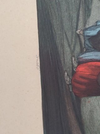 Litografía Gustavo de Maeztu
