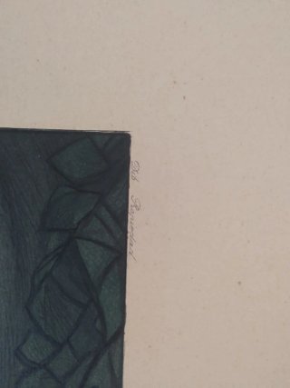 Litografía Gustavo de Maeztu