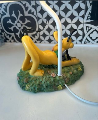 Lampada Pluto Disney Statuetta