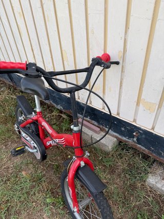 Bicicleta infantil roja SPEED