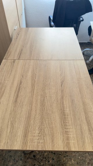Mesa comedor/cocina madera y metal