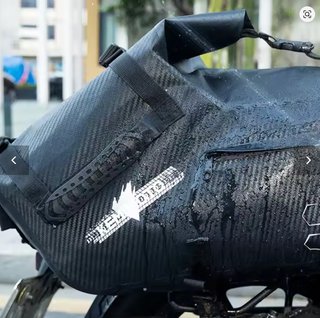 Bolsas de sillín moto impermeables