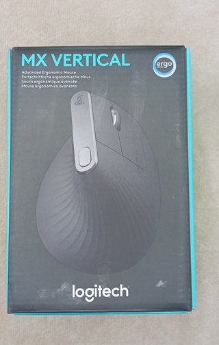 Logitech MX Vertical Ratón Ergonómico Inalámbrico