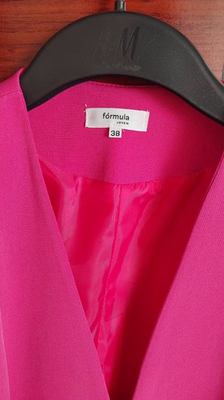 Vestido blazer rosa talla M