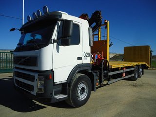 Volvo FM 12.380-CAMIONES PORTAMAQUINARIAS