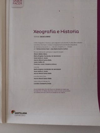 Xeografía e historia, 2 ESO Serie descubre