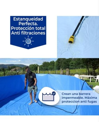 Gre - Liner de Piscina ovalada 610x375x132