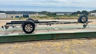 Remolque náutico para barco