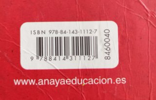 Libro Matemáticas I de 1⁰Bachillerato Anaya