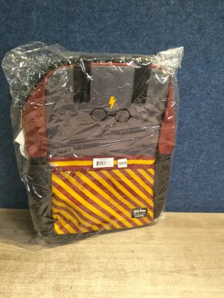 Mochila Harry Potter Loungefly Gris y Rojo Gafas