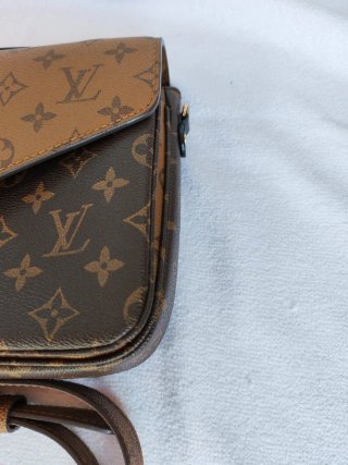 Bolso Louis Vuitton Marrón y Dorado