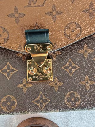 Bolso Louis Vuitton Marrón y Dorado