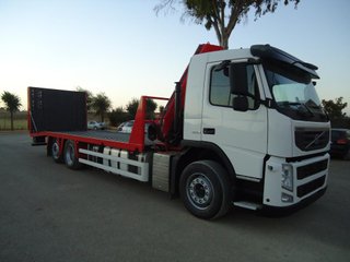 Volvo FM 12 380-CAMIONES PORTAMAQUINARIAS