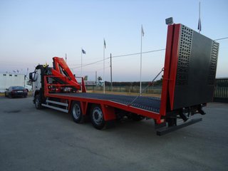 Volvo FM 12 380-CAMIONES PORTAMAQUINARIAS