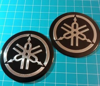 2 Emblemas Yamaha 55mm