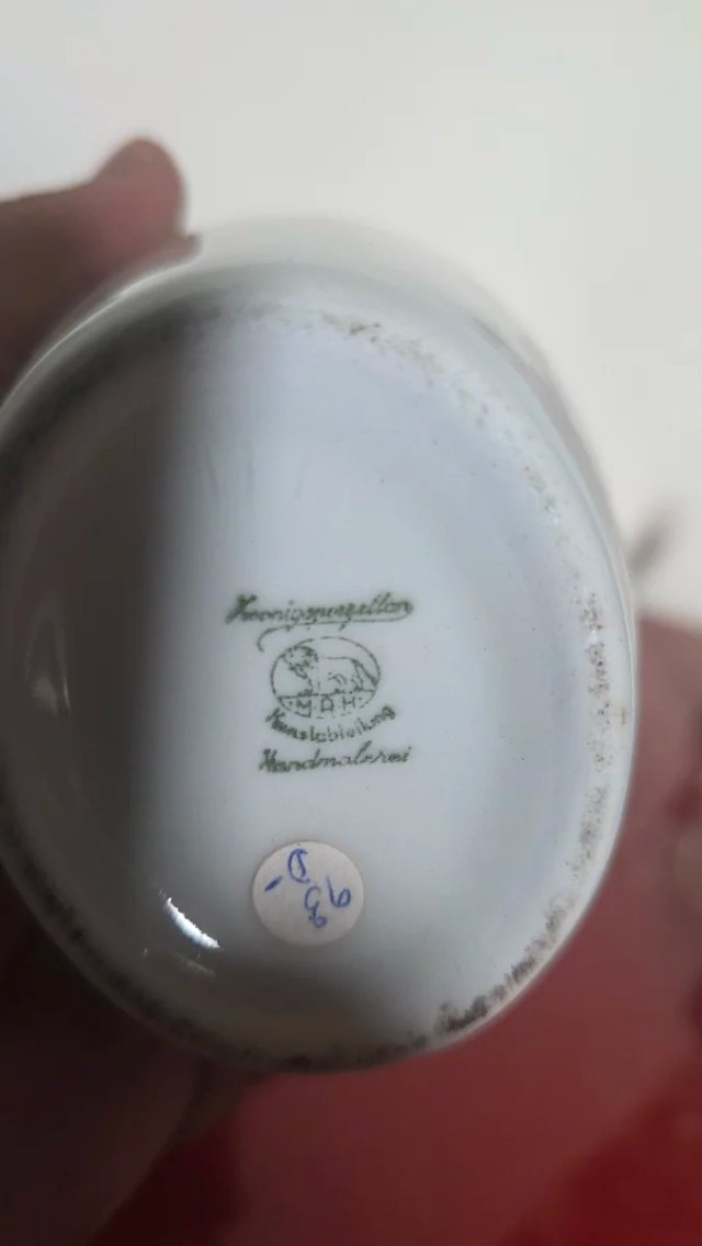 Jarrón porcelana alemana Hutschenreuther