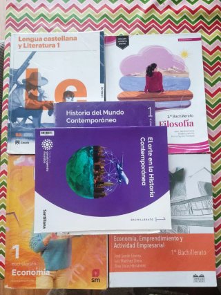 Libros texto, 1 Bachillerato
