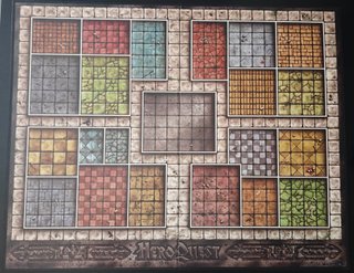 HeroQuest MB Juego 1989 Aventura Tablero
