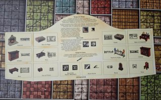 HeroQuest MB Juego 1989 Aventura Tablero