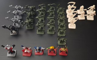 HeroQuest MB Juego 1989 Aventura Tablero