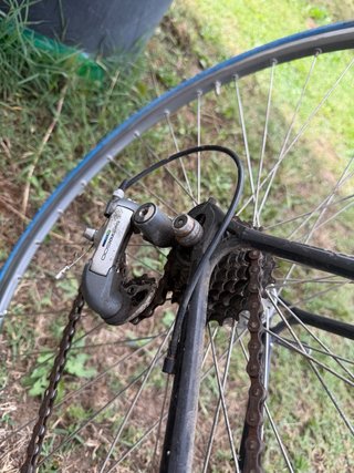 Bicicleta Carretera Mendiz Negra y Amarilla