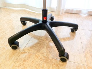 2 sillas de oficina premium de tela (ruedas nuevas