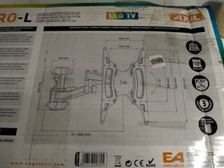 Soporte de TV orientable AXIL AC0556E (23″‑42″)