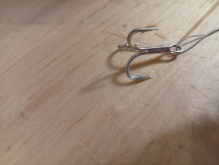 Aparejo de pesca de acero