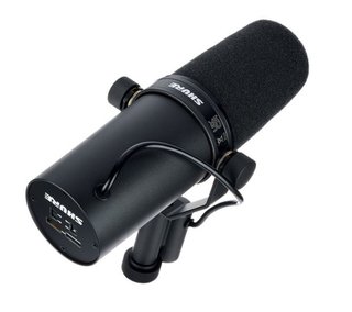 Micrófono Shure SM7B + Preamplificador + Funda