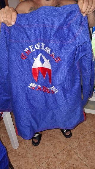 Kimono Checkmat Adulto Jiu Jitsu Negro