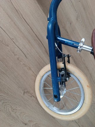 Bicicleta sin pedales 12 azul
