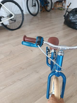 Bicicleta sin pedales 12 azul