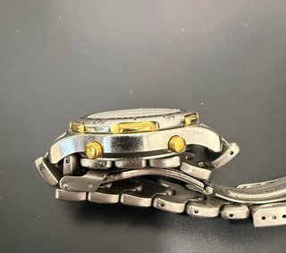 Reloj Lotus Cronógrafo Alarma Oro Plata