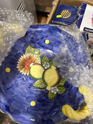 Centro tavola Le Ceramiche floreale