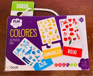 Puzzles Colores Fun Tastic 10 Puzles Duo