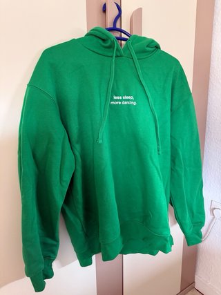 Sudadera Zara verde